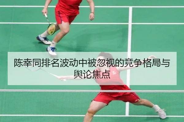 陈幸同排名波动中被忽视的竞争格局与舆论焦点
